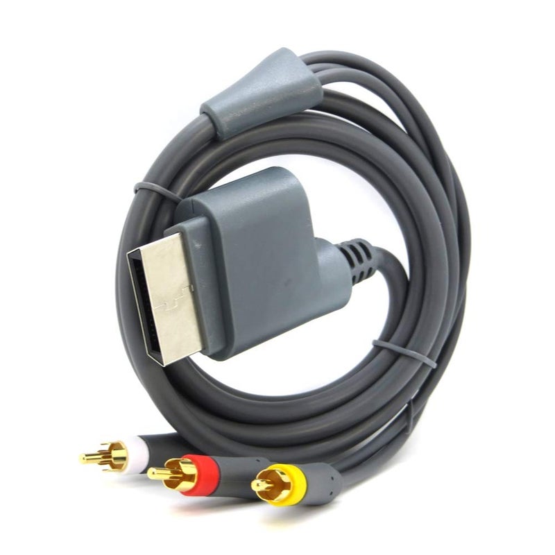 WICAREYO AV Audio Video Optical Cable Cord Compatible for Xbox 360 Console Video Game - Image 2